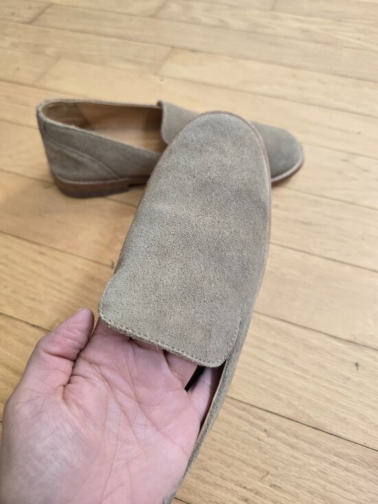 Tecovas | Venetian Taupe Suede Minimalist Quiet Luxury Loafers | Mens 7.5 main image 6